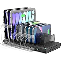 Amazon | Alxum 120W USB-C充電ステーション 10ポート(2*QC3.0 + 1*USB